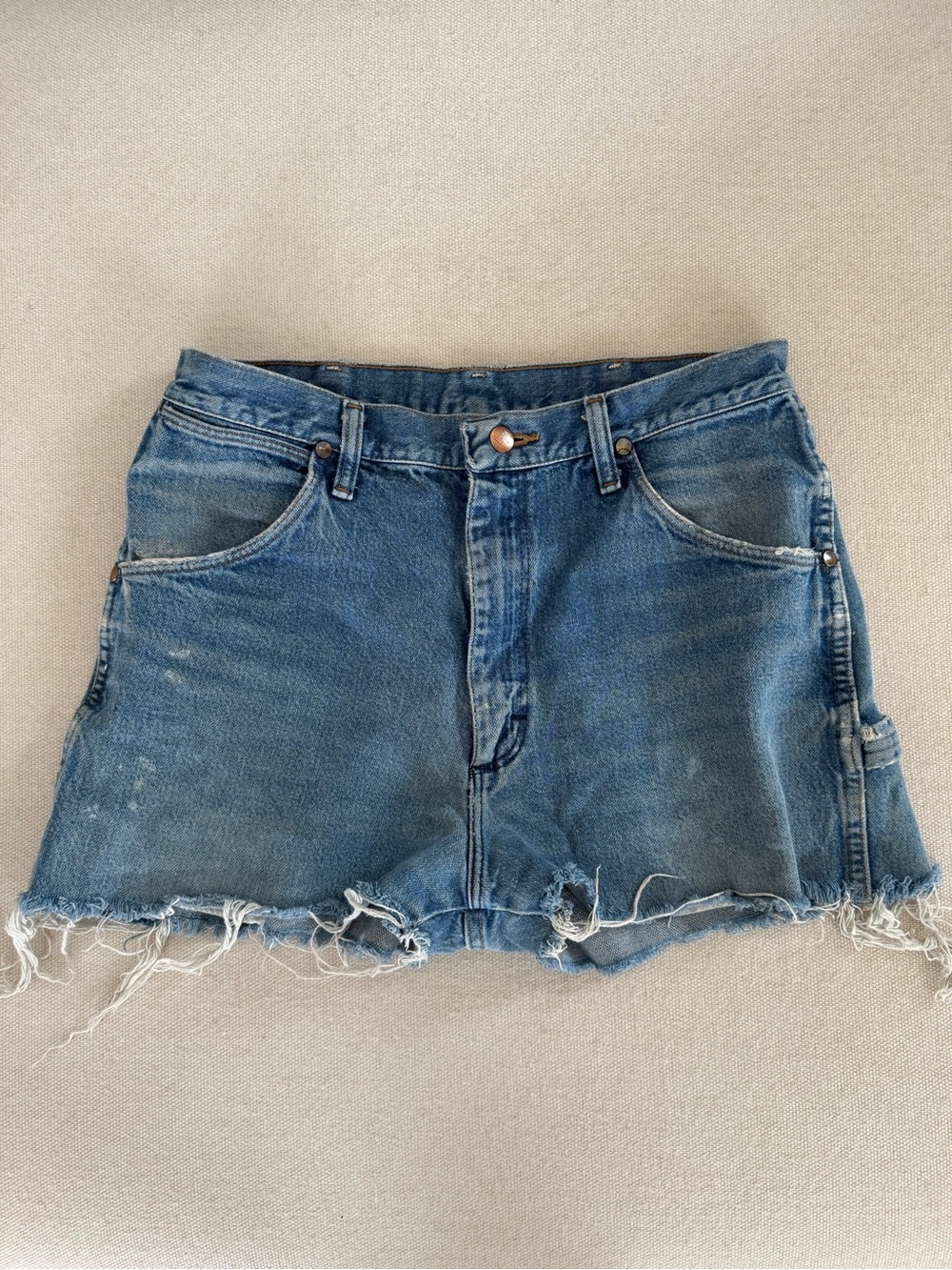 Vintage Wrangler Cut Off Carpenter Short